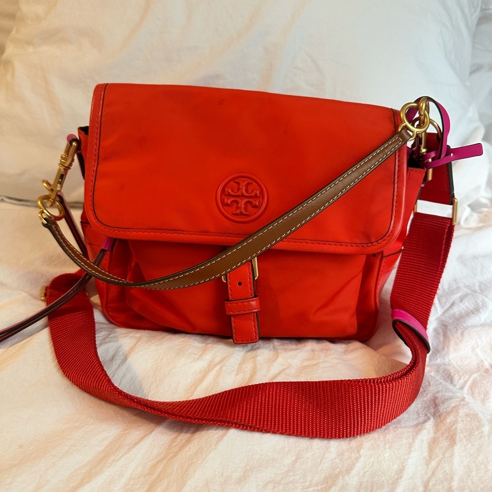 Tory Burch Red Crossbody Bag